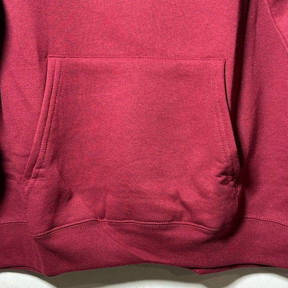 Hanes sweatshirt‎ Burgundy Gold hail RedSkins Washington Football Hoodie L NIB - Picture 8 of 14